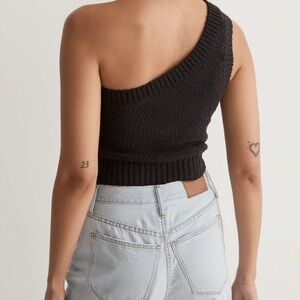 ❣️HOST PICK❣️Madewell One Shoulder Cropped Sweater